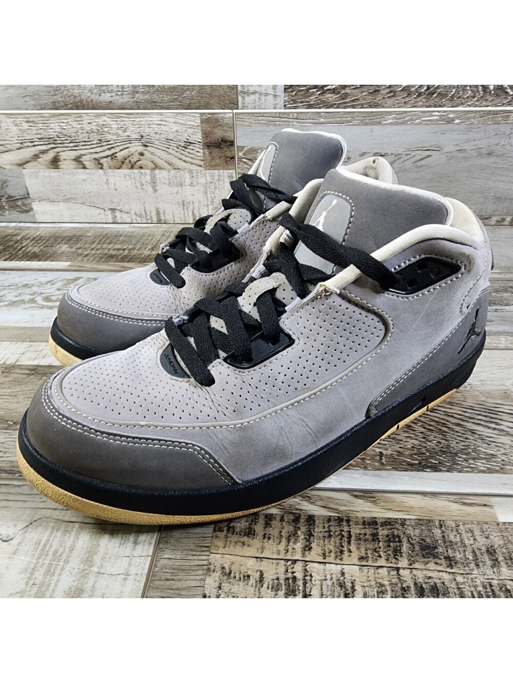 Nike Air Jordan Mens After Game Size 8 Stealth/Black-LT 428825-006